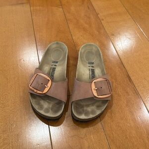 Pink Birkenstock Madrid Sandals
